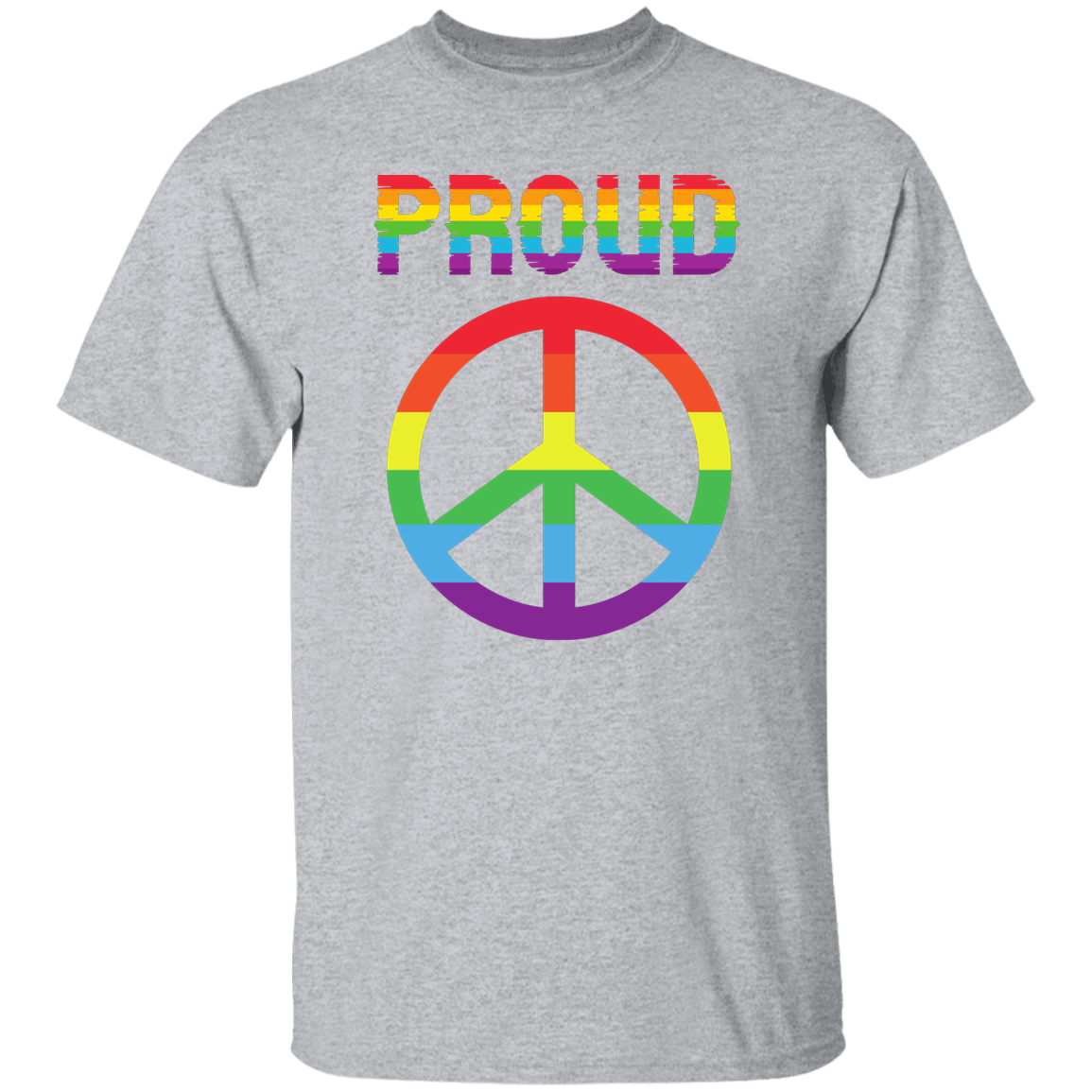 Proud Peace Short Sleeve Shirt