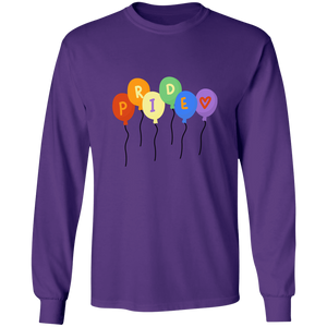 Pride Balloons Long Sleeve Shirt