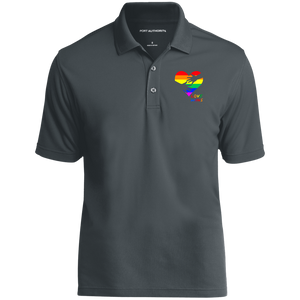 Love Wins Heart Short Sleeve Polo