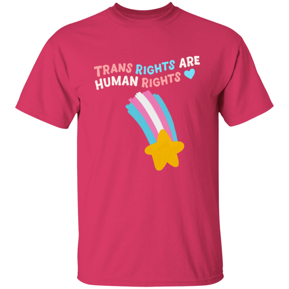 Trans Rights Short Sleeve Shirt