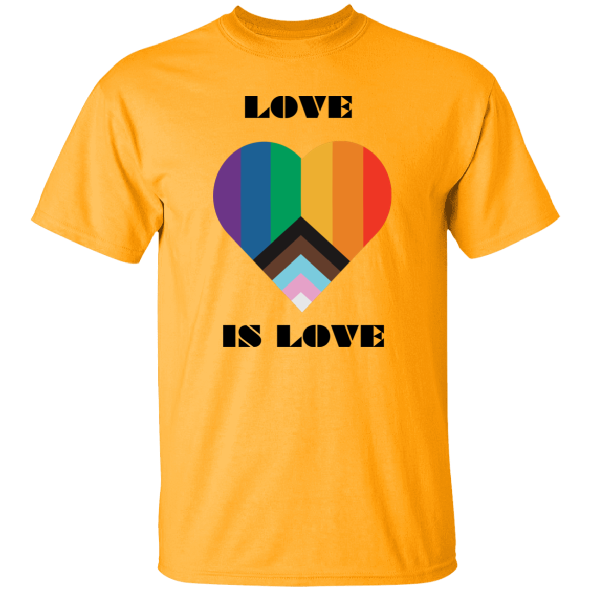 Heart Love is Love Short Sleeve Shirt