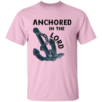 Anchored in the Lord Youth Short Sleeve - Black