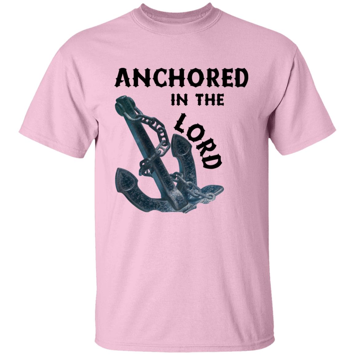 Anchored in the Lord Youth Short Sleeve - Black