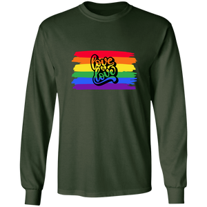 Love is Love Paint Long Sleeve Shirt