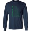 Jesus Is Christian T-Shirt - Long Sleeve Green