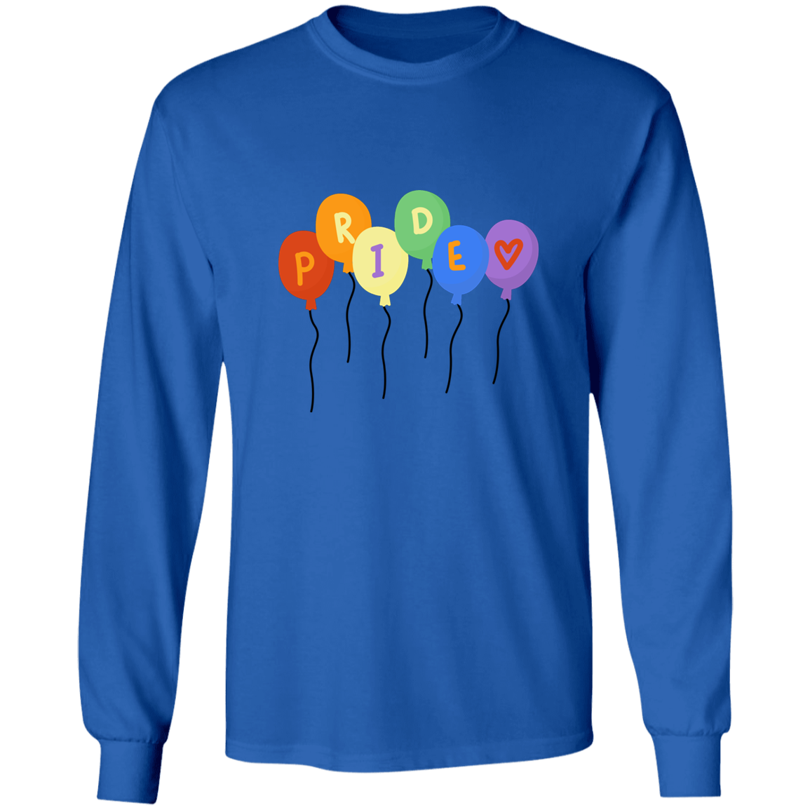 Pride Balloons Long Sleeve Shirt