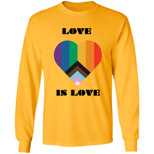 Heart Love is Love Long Sleeve Shirt