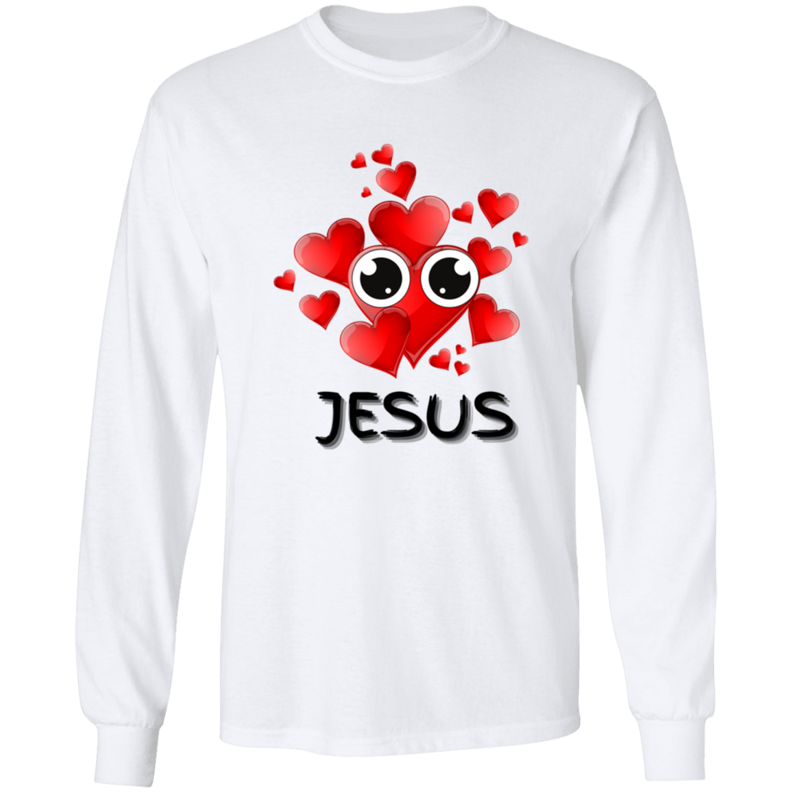 Eye Love Jesus Long Sleeve T-Shirt