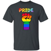 Rainbow Pride Fist Short Sleeve Shirt