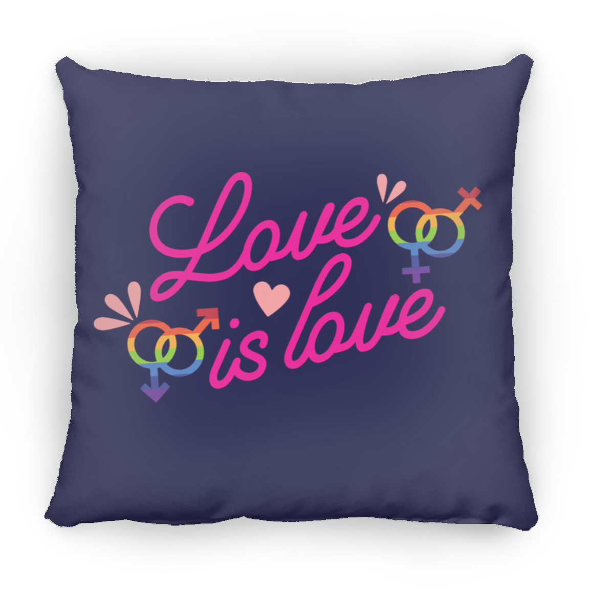 Love is Love Square Pillow