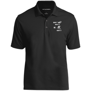 Don't Talk About It - Running Short Sleeve Polo