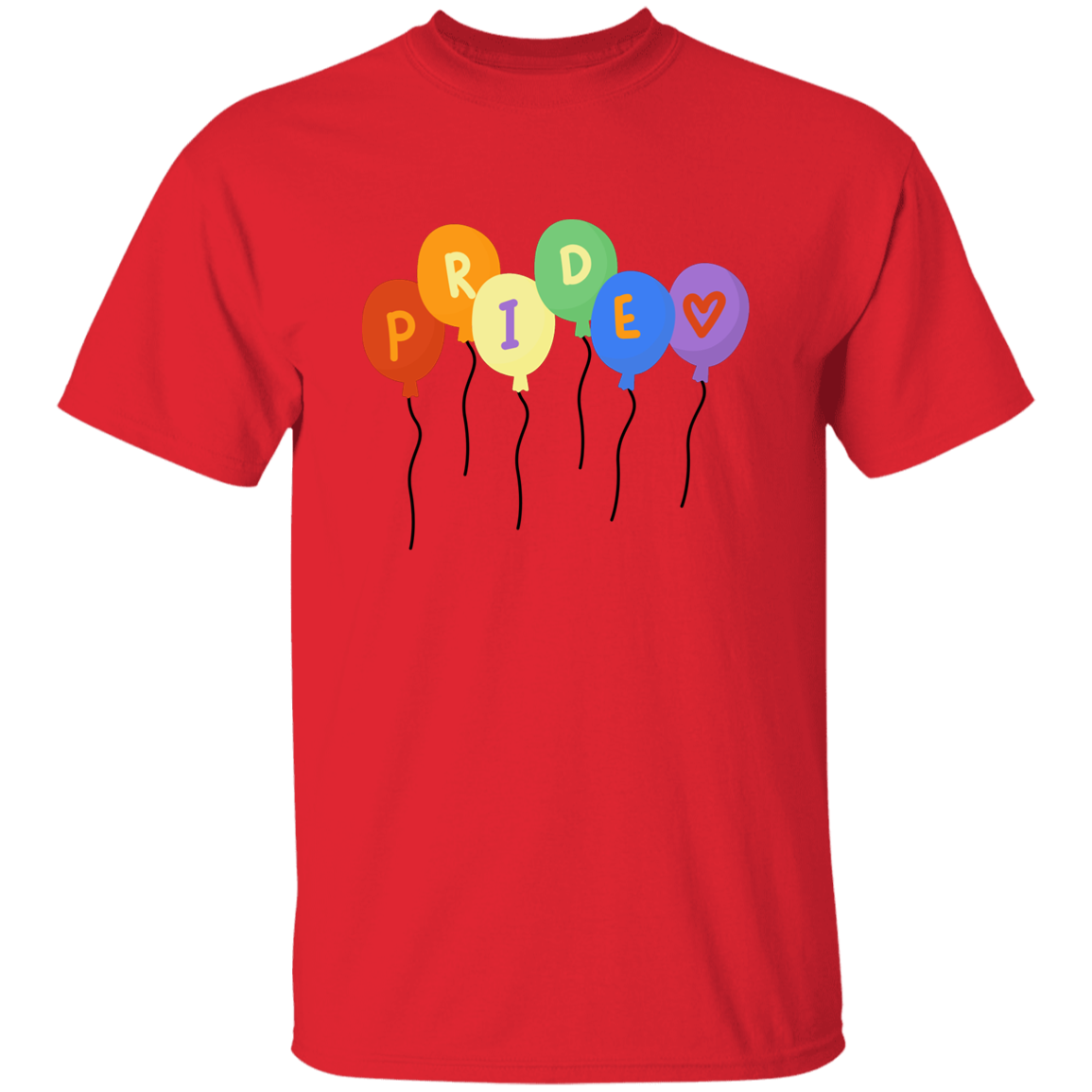 Pride Balloons Short Sleeve Shirt