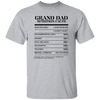 Nutrition Facts T-Shirt SS - Grand Dad - Black