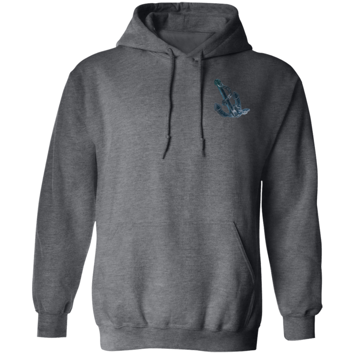 Anchored in the Lord Hoodie - White