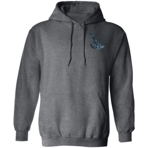 Anchored in the Lord Hoodie - White