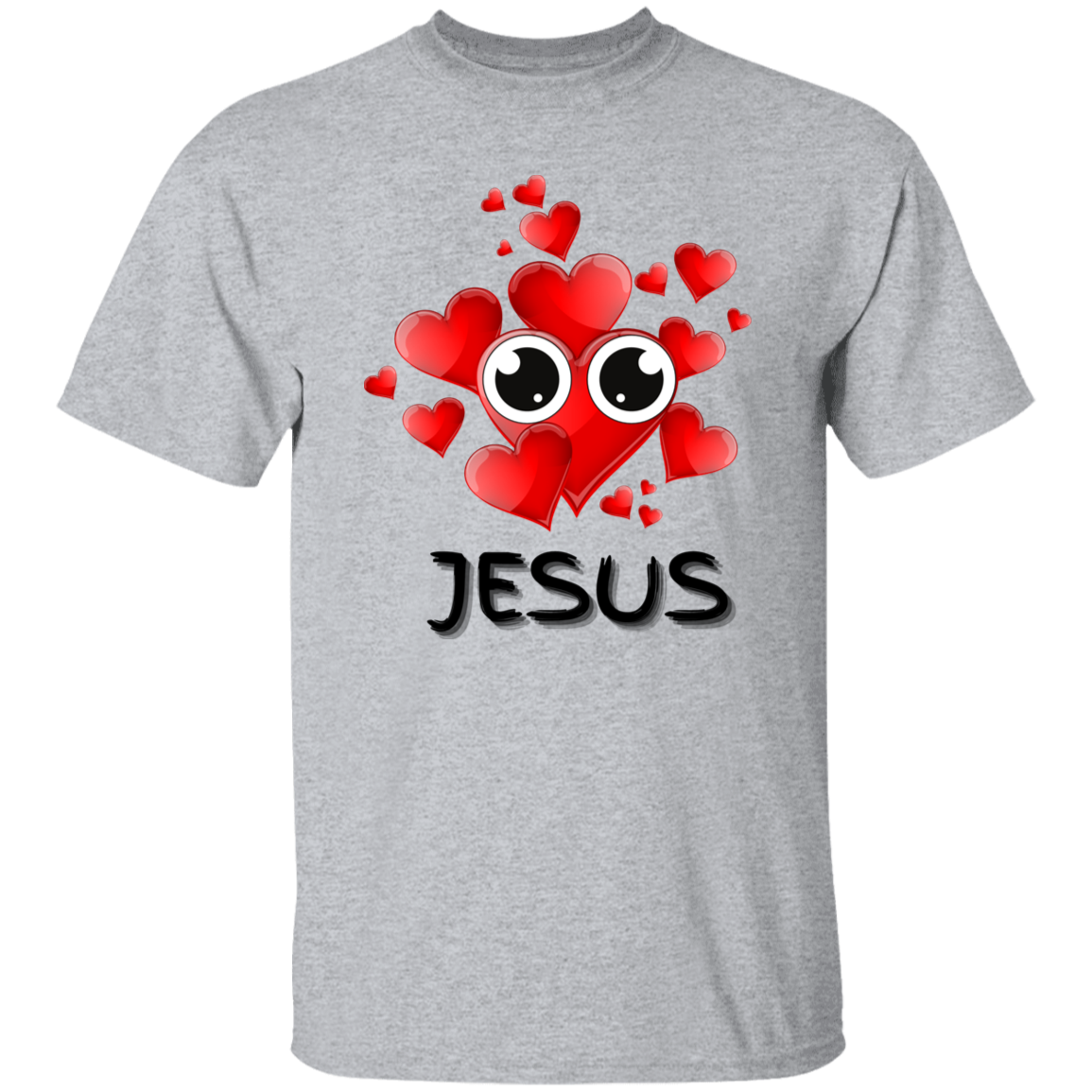 Eye Love Jesus Short Sleeve T-Shirt