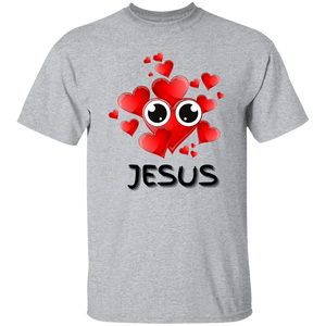 Eye Love Jesus Short Sleeve T-Shirt