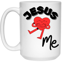 Jesus Loves Me White Mug