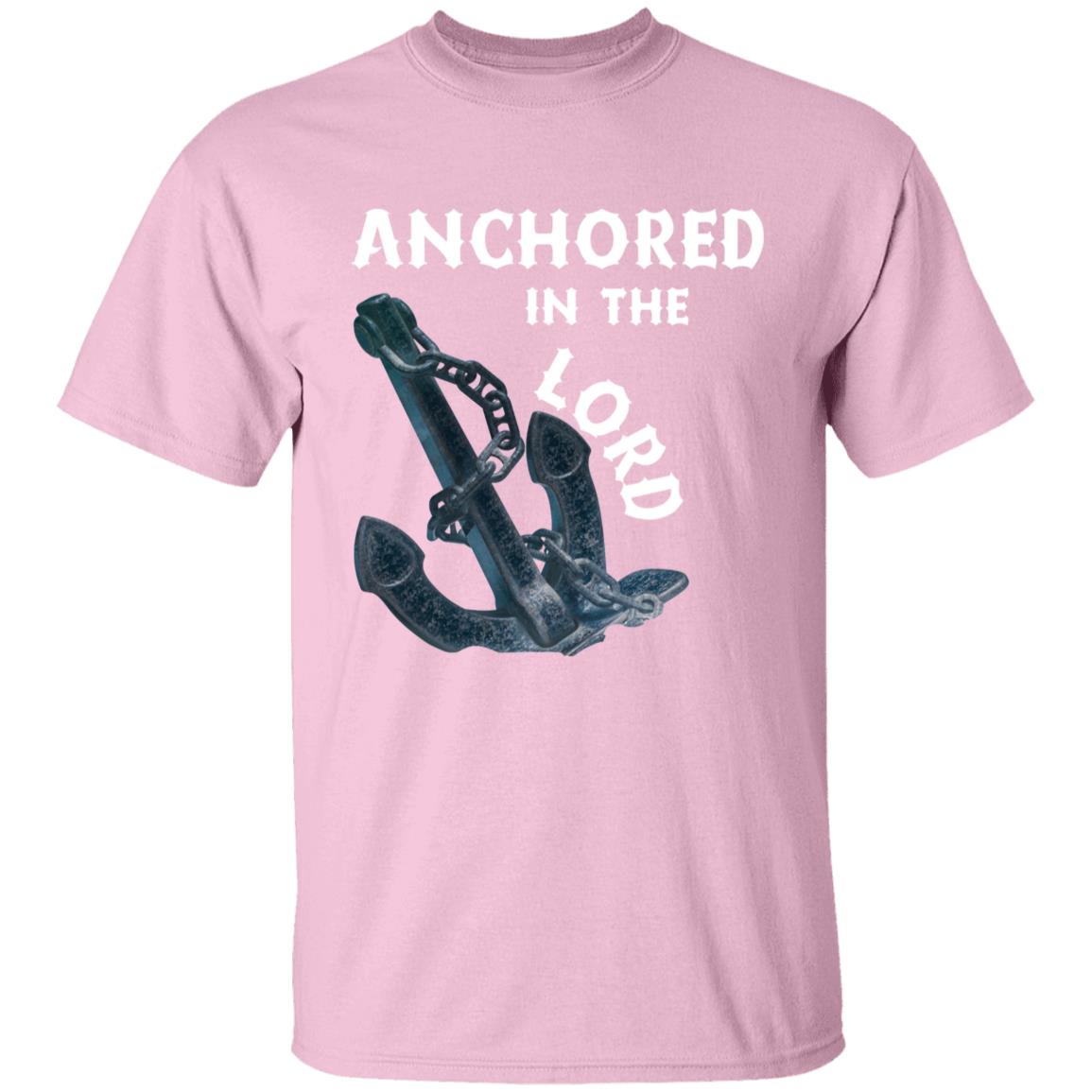 Anchored in the Lord Youth Short Sleeve - White