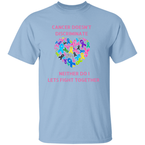 Cancer Doesn't Discriminate Short Sleeve Shirt