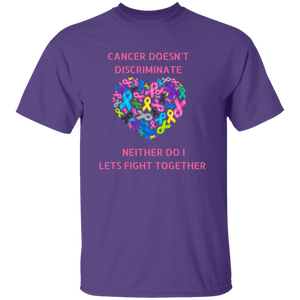 Cancer Doesn't Discriminate Short Sleeve Shirt