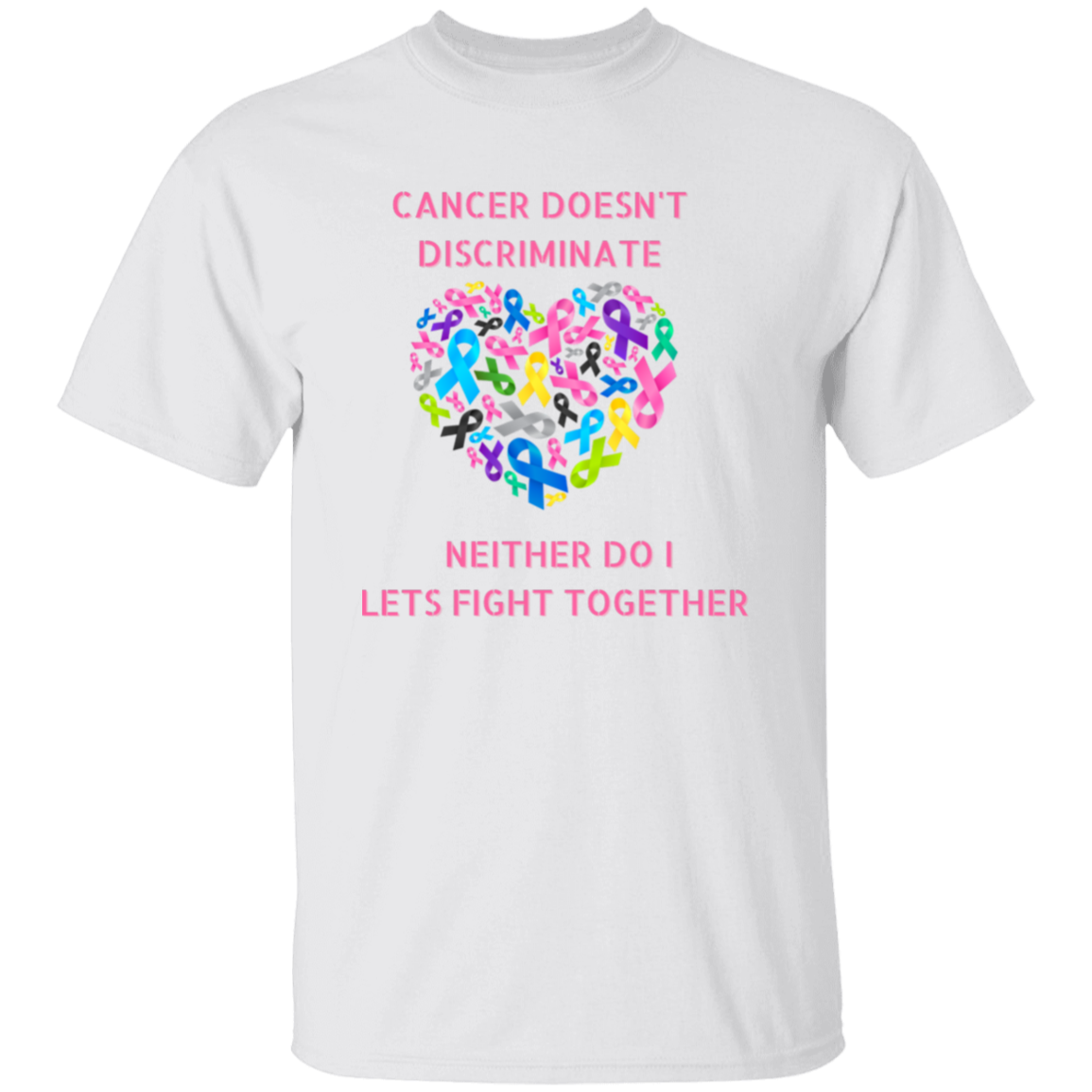 Cancer Doesn't Discriminate Short Sleeve Shirt