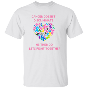 Cancer Doesn't Discriminate Short Sleeve Shirt