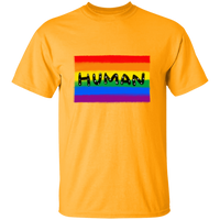 Human Pride Flag Short Sleeve Shirt