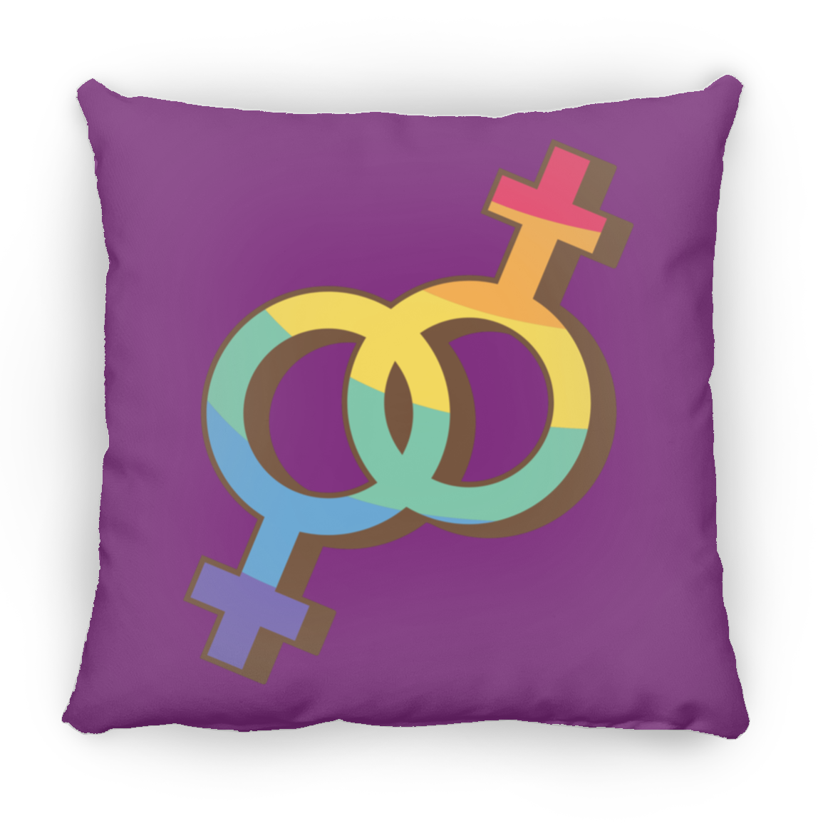 Female Pride Square Pillow