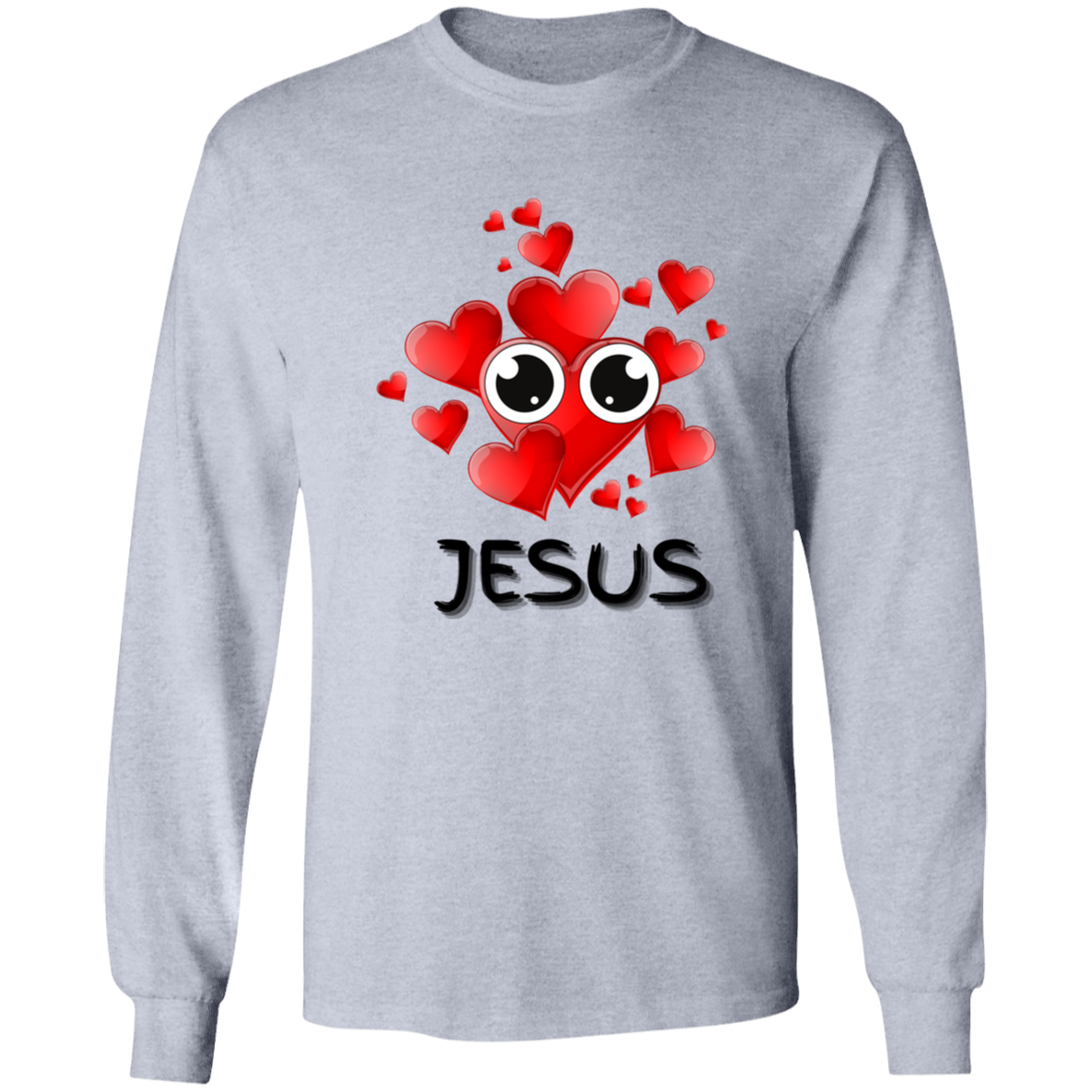 Eye Love Jesus Long Sleeve T-Shirt