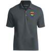 Rainbow Pride Fist Short Sleeve Polo