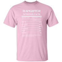 Nutrition Facts T-Shirt SS - Daughter - White