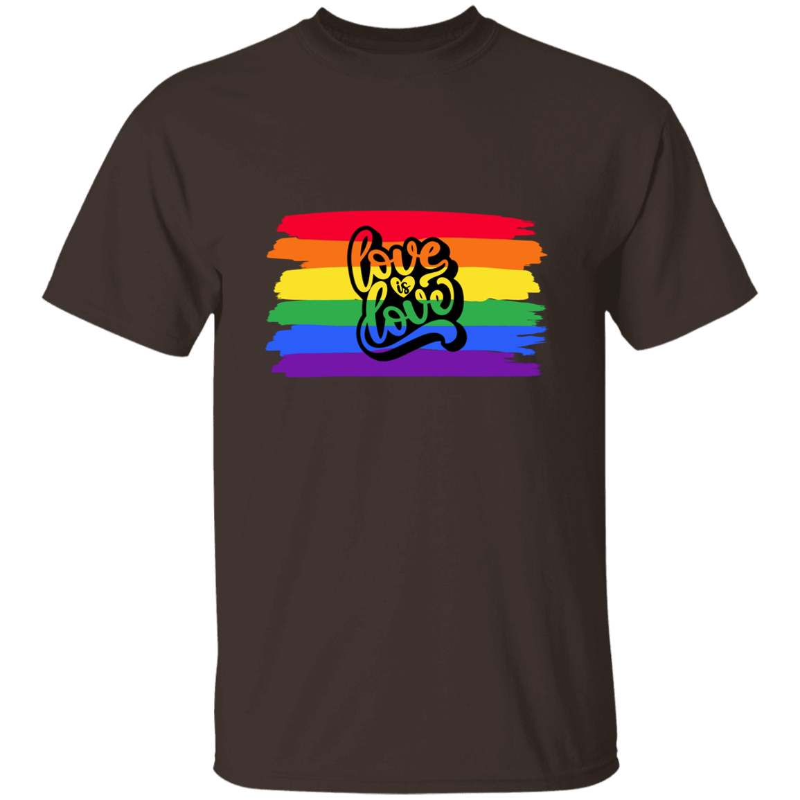 Love is Love Paint Short Sleeve Shirt