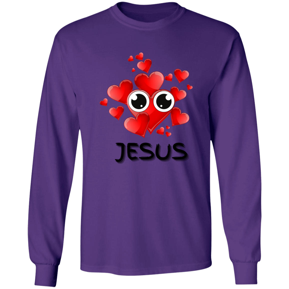 Eye Love Jesus Long Sleeve T-Shirt