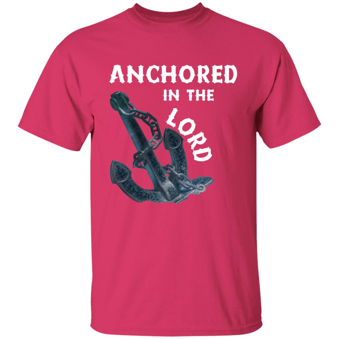 Anchored in the Lord Youth Short Sleeve - White