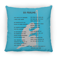 23 Psalms Pillow - Black