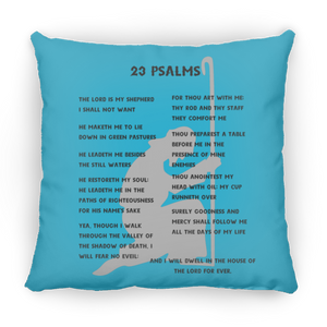 23 Psalms Pillow - Black