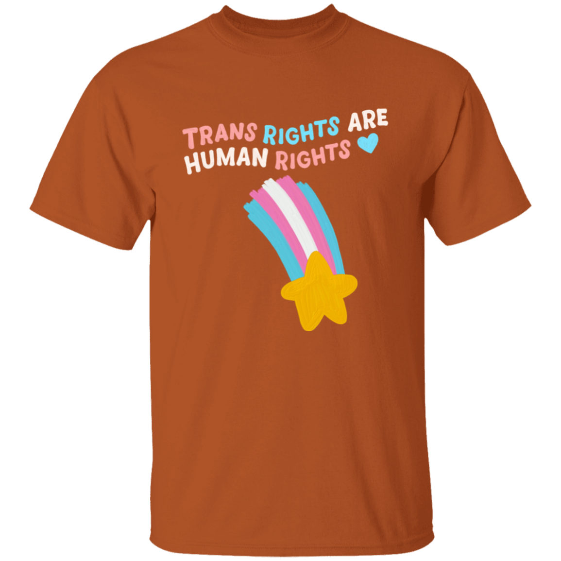 Trans Rights Short Sleeve Shirt