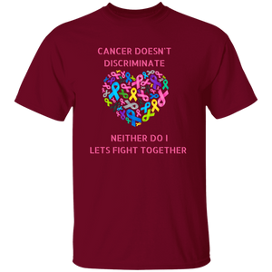 Cancer Doesn't Discriminate Short Sleeve Shirt