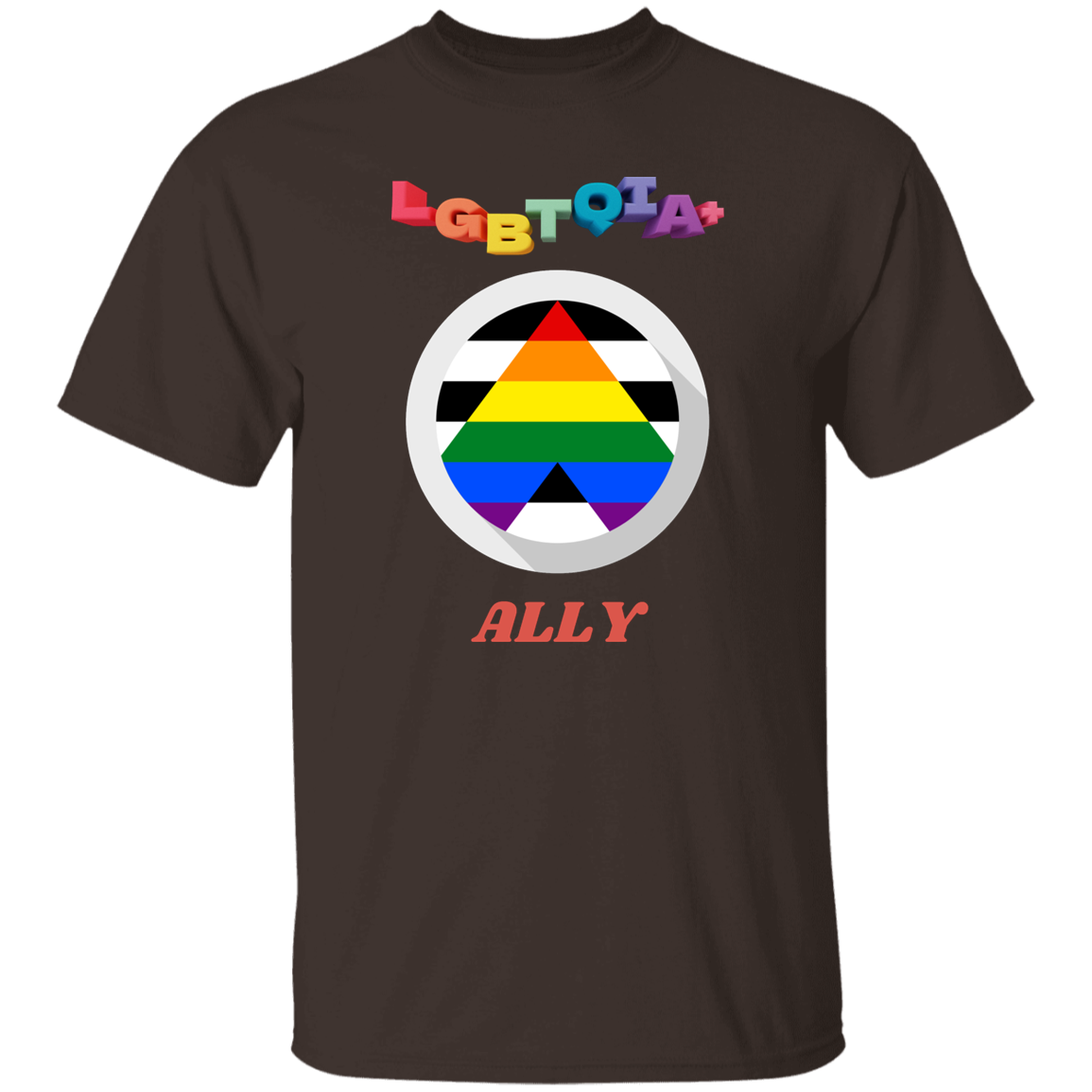 LGBTQIA+ ALLY Short Sleeve Shirt