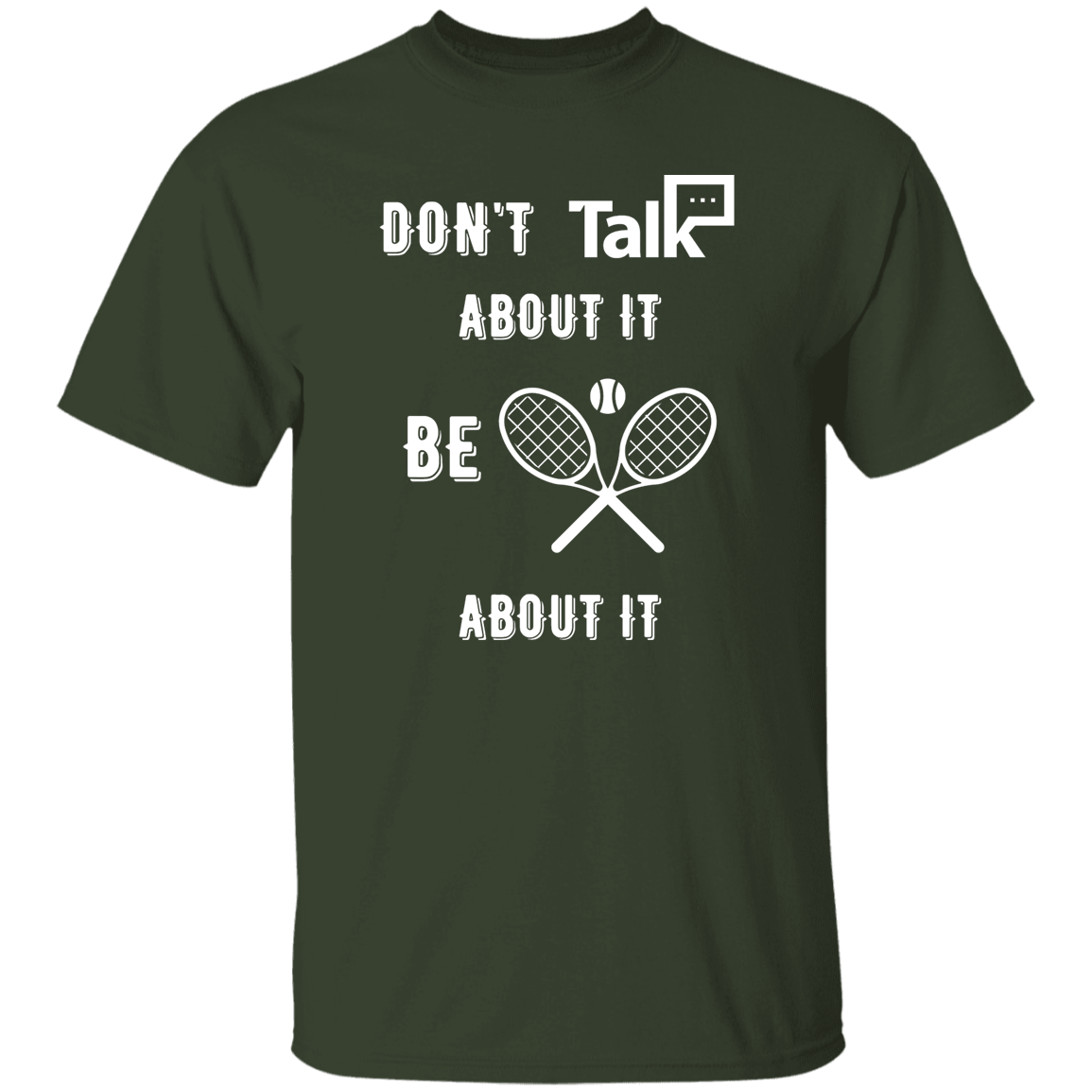 Don't Talk About It - Tennis Short Sleeve Shirt