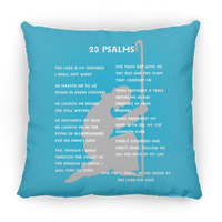 23 Psalms Pillow - White