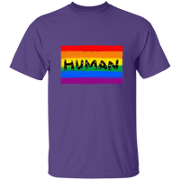 Human Pride Flag Short Sleeve Shirt