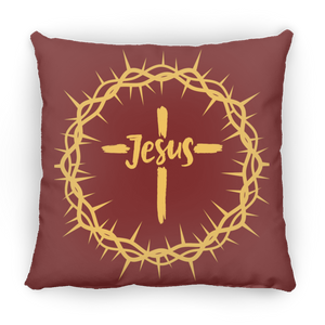 Jesus Crown Pillow