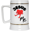 Jesus Loves Me Beer Stein 22oz.