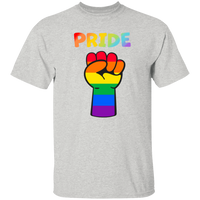 Rainbow Pride Fist Short Sleeve Shirt