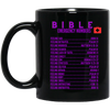Emergency Bible Numbers Christian Mug Purple