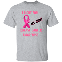 I Fight For Aunt Short Sleeve Shirt