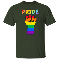 Rainbow Pride Fist Short Sleeve Shirt