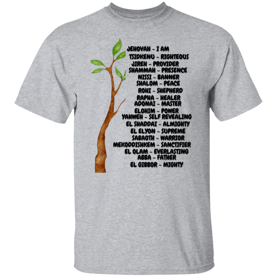 Names of GOD Short Sleeve Shirt - Black